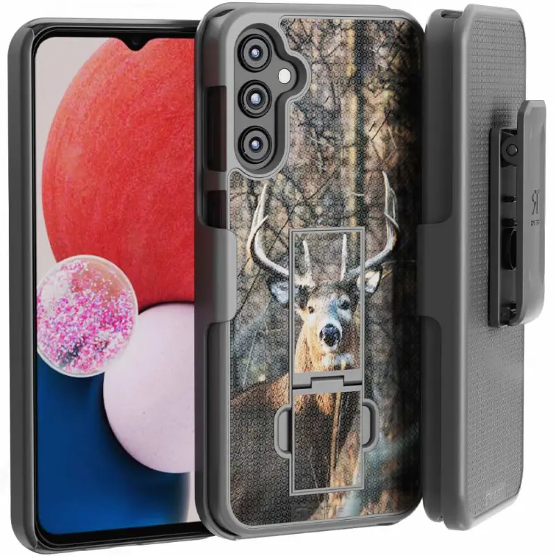 Samsung Galaxy A14 5G Belt Clip Holster Phone Case - Image 9