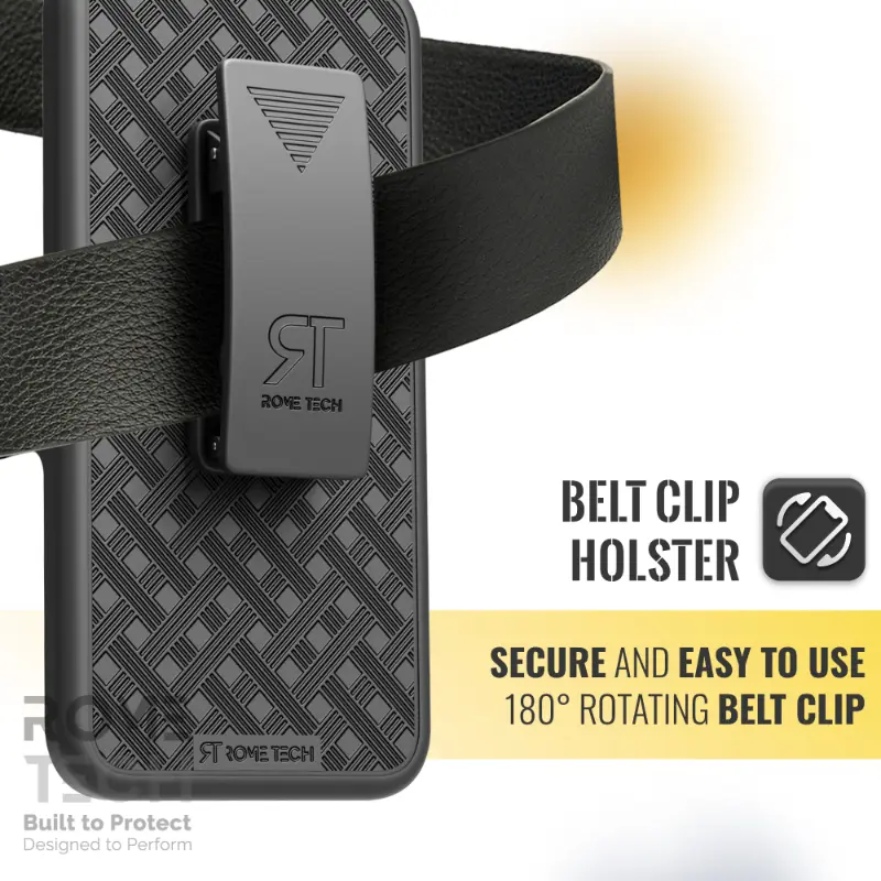 Samsung Galaxy A15 4G / 5G Belt Clip Holster Phone Case - Image 3