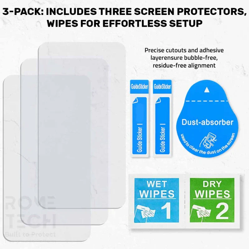 Samsung Galaxy A16 Tempered Glass Screen Protector 3 Per Pack - Image 5