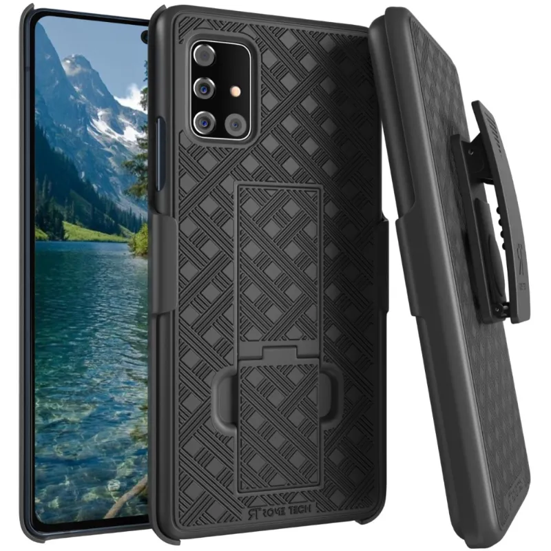 Samsung Galaxy A51 5G / A51 5G UW Belt Clip Holster Phone Case