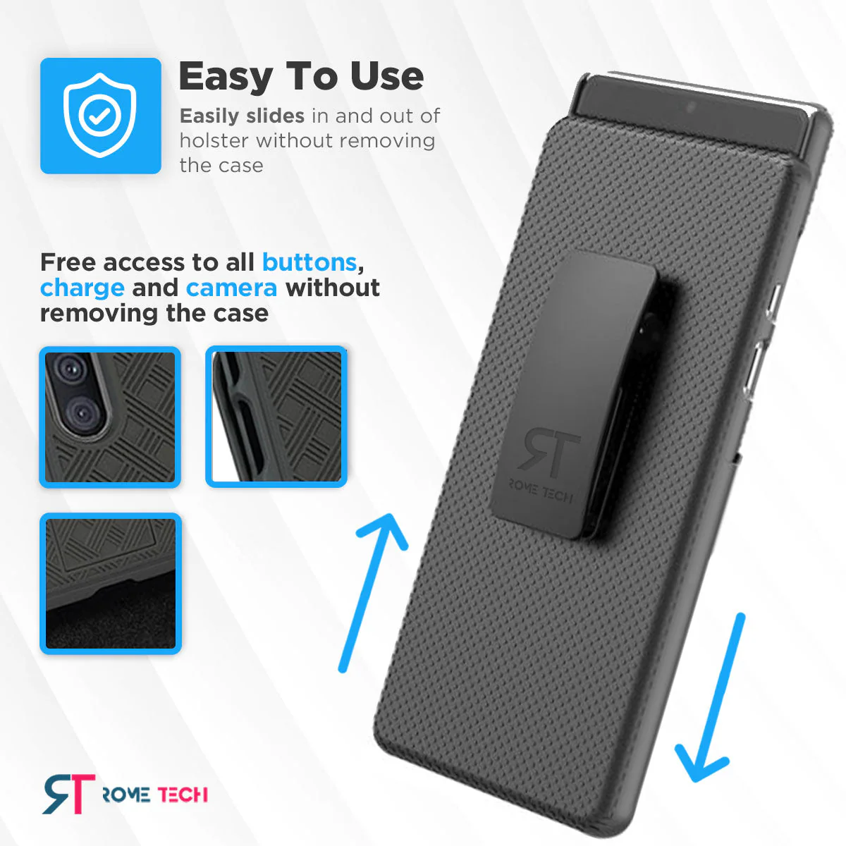 Samsung Galaxy Note 20 5G Belt Clip Holster Phone Case (Style 2) - Image 3