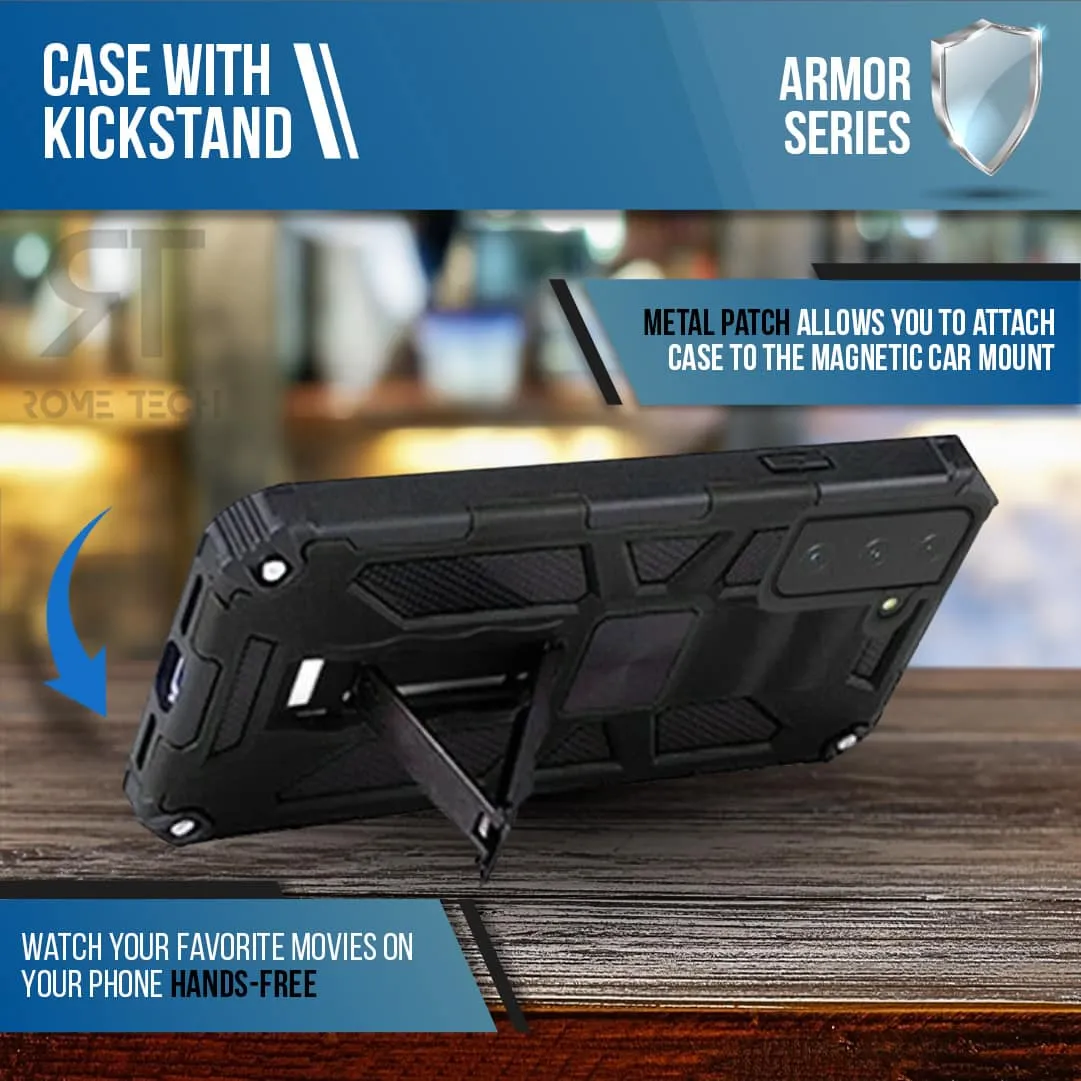 Samsung Galaxy S21 FE Armor Case Kickstand & Magnetic Mount - Image 4
