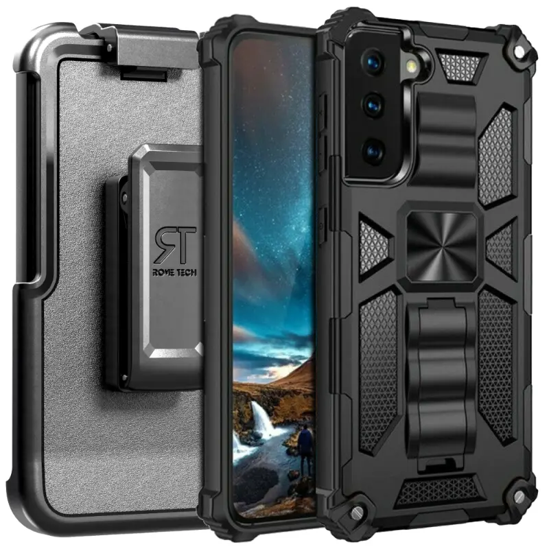 Samsung Galaxy S21 FE Armor Case Kickstand & Magnetic Mount - Image 9