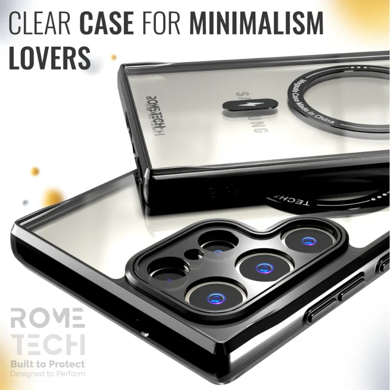 Samsung Galaxy S23 Ultra Clear Case with Magsafe - Image 3