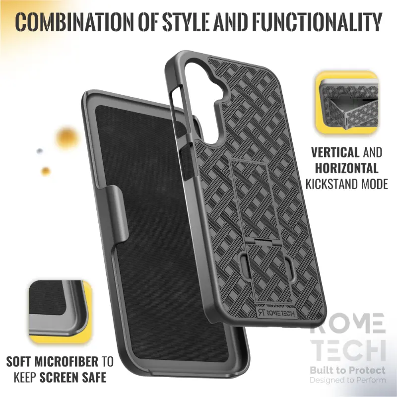 Samsung Galaxy S24 (2024) Belt Clip Holster Phone Case - Image 5