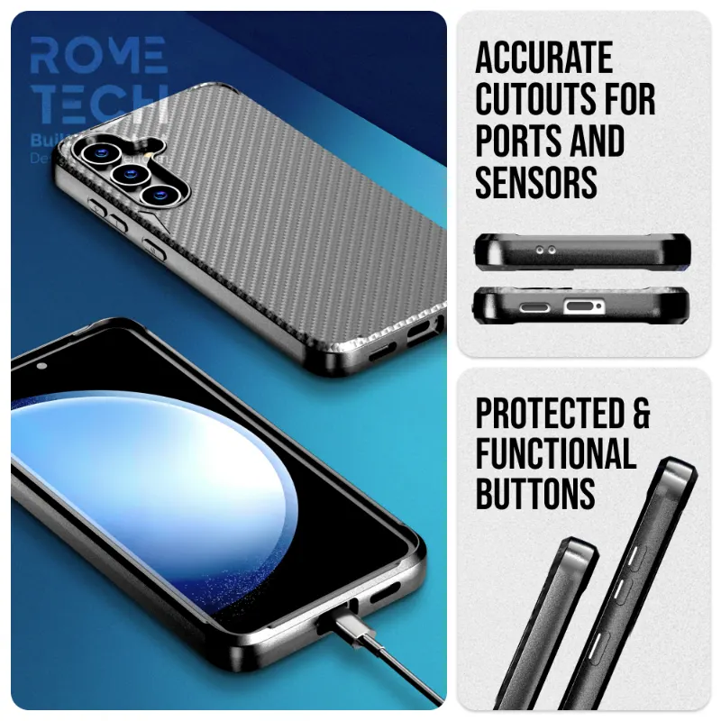 Samsung Galaxy S24 (2024) Protective Shockproof Case with Belt Clip Holster - Image 6