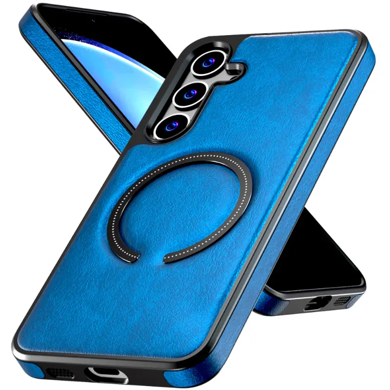 Samsung Galaxy S24 6.2" (2024) Leather Case with Magsafe - Image 8