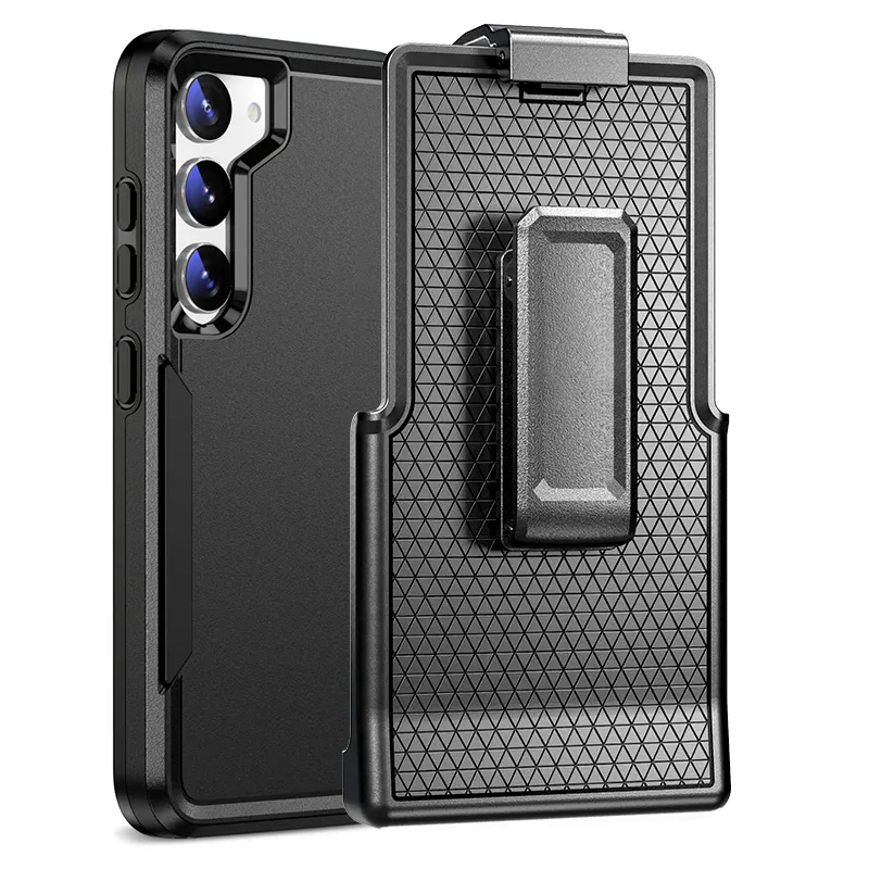 Samsung Galaxy S24 FE UrbanShield Case with Universal Belt Clip Holster - Image 7