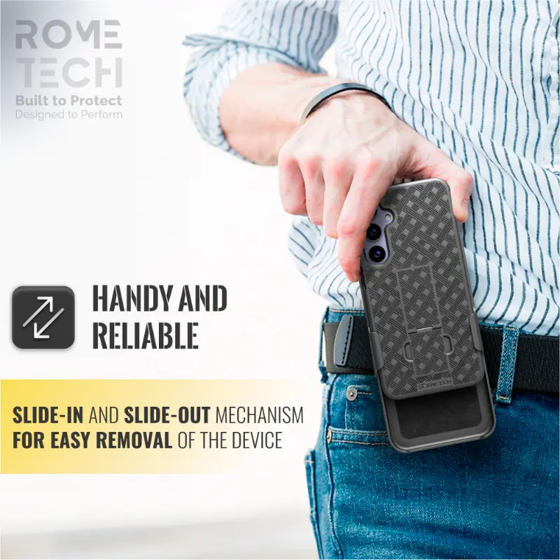 Samsung Galaxy S24 Plus (2024) Belt Clip Holster Phone Case - Image 6