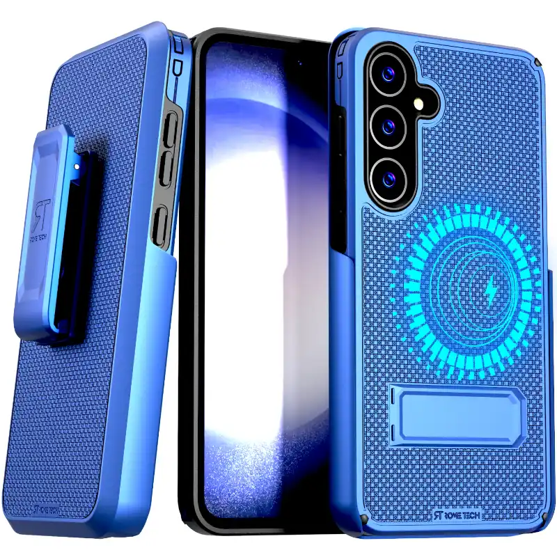 Samsung Galaxy S24 Plus Magsafe Holster Phone Case With Belt Clip - Image 7