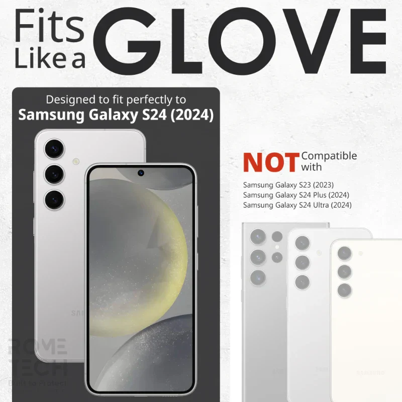 Samsung Galaxy S24 Tempered Glass Screen Protector 3 Per Pack - Image 2
