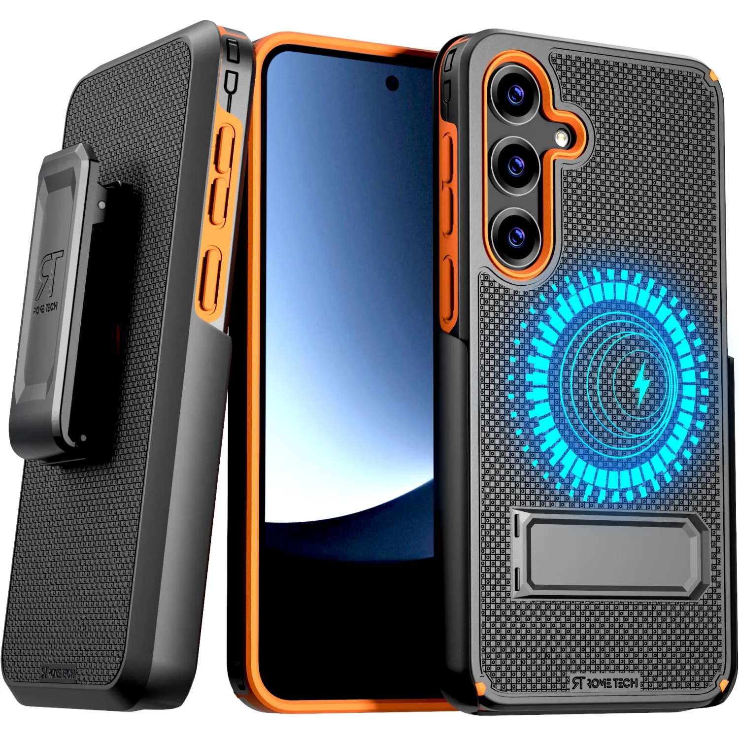 Samsung Galaxy S25 Plus Magsafe Holster Phone Case With Belt Clip - Image 8
