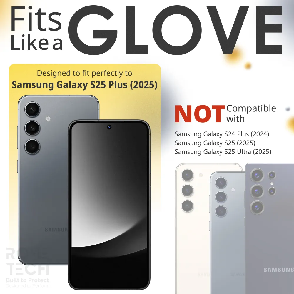 Samsung Galaxy S25 Plus Tempered Glass Screen Protector 3 Per Pack - Image 2