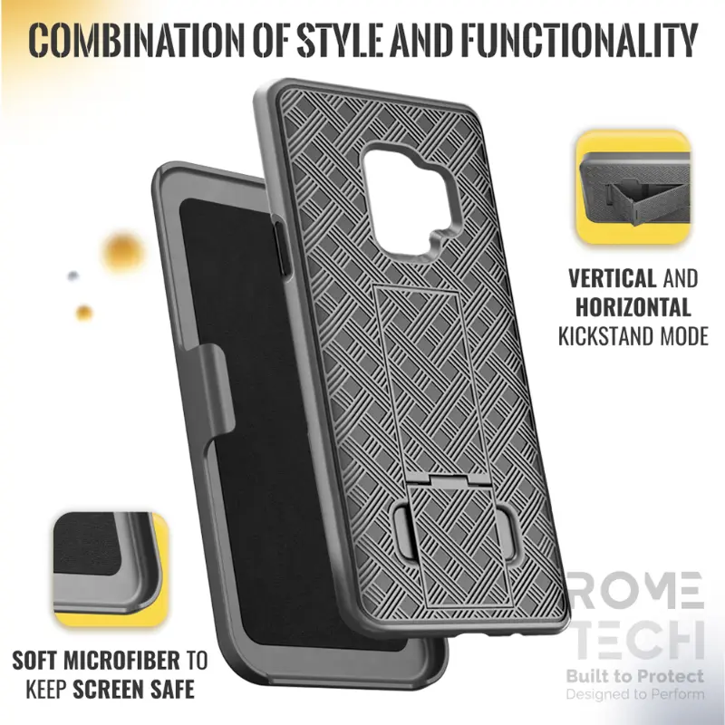 Samsung Galaxy S9 Belt Clip Holster Phone Case - Image 5