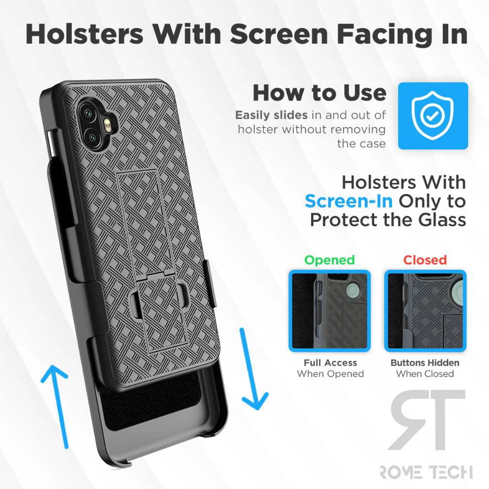 Samsung Galaxy XCover6 Pro Belt Clip Holster Phone Case - Image 4