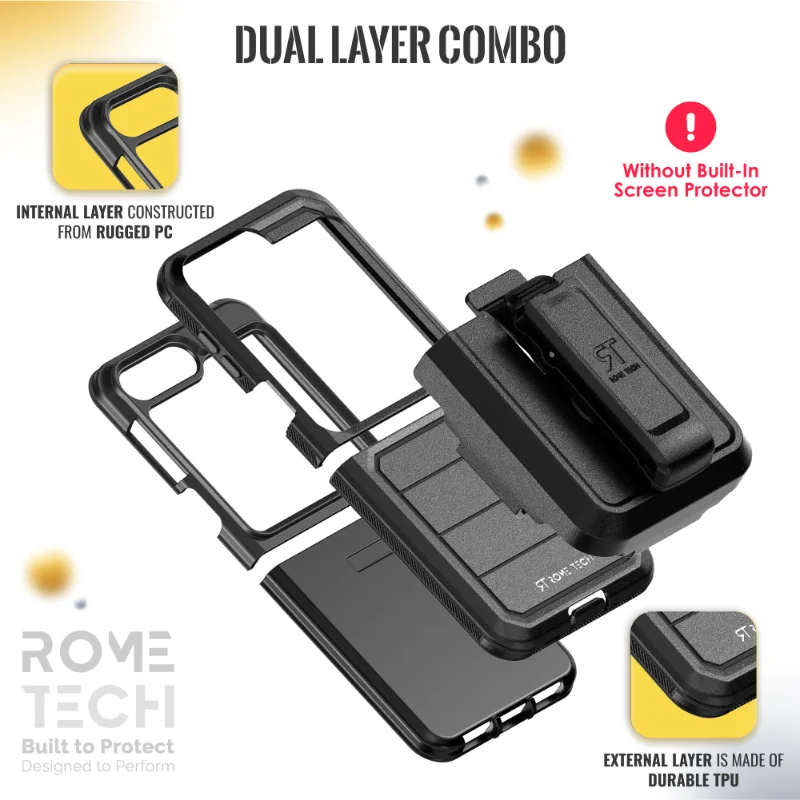 Samsung Galaxy Z Flip 5 Defender Case - Image 3