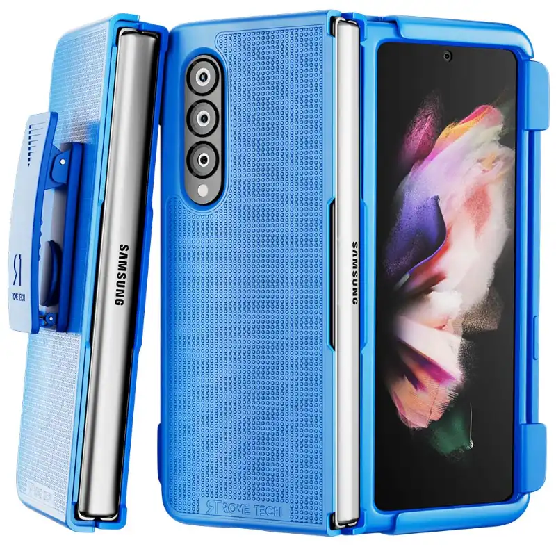 Samsung Galaxy Z Fold 3 Belt Clip Holster Phone Case - Image 12
