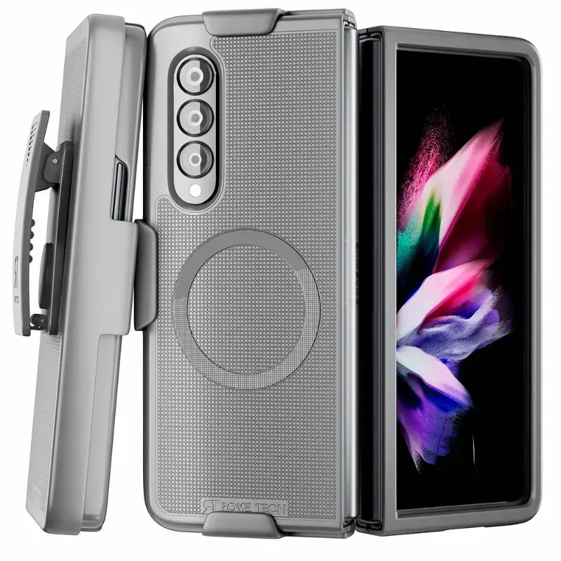 Samsung Galaxy Z Fold 3 Belt Clip Holster Phone Case - Image 15