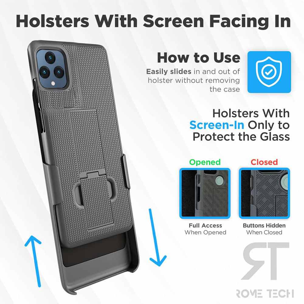 T-Mobile REVVL 7 Belt Clip Holster Phone Case [Pre-Order] - Image 3