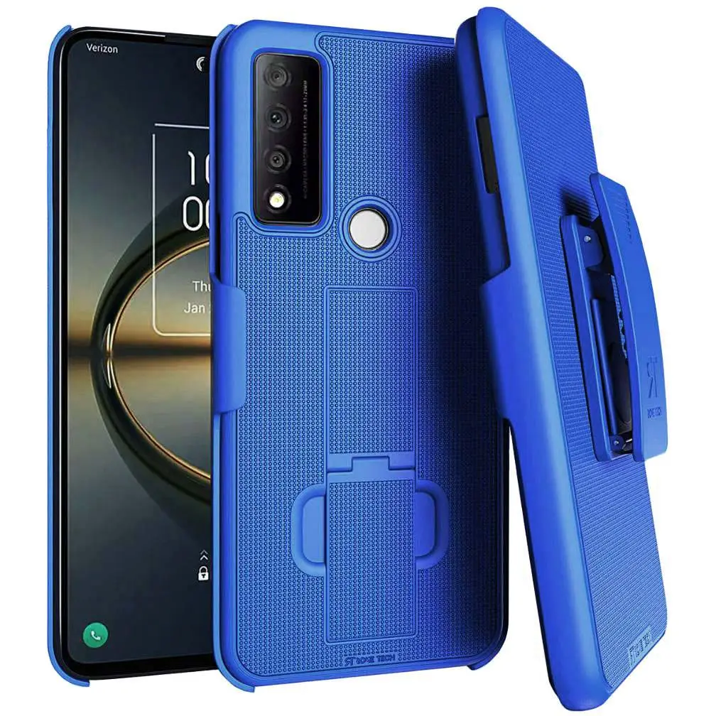 TCL 30XE 5G Belt Clip Holster Phone Case - Image 5