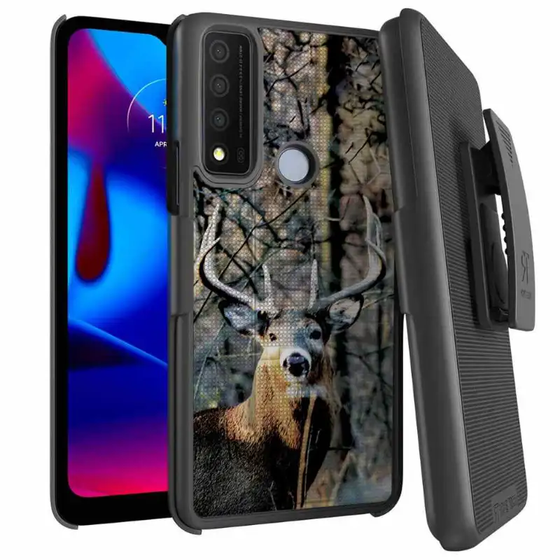 TCL 30XE 5G Belt Clip Holster Phone Case - Image 6