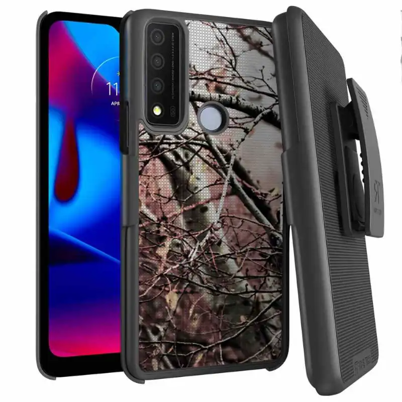TCL 30XE 5G Belt Clip Holster Phone Case - Image 7