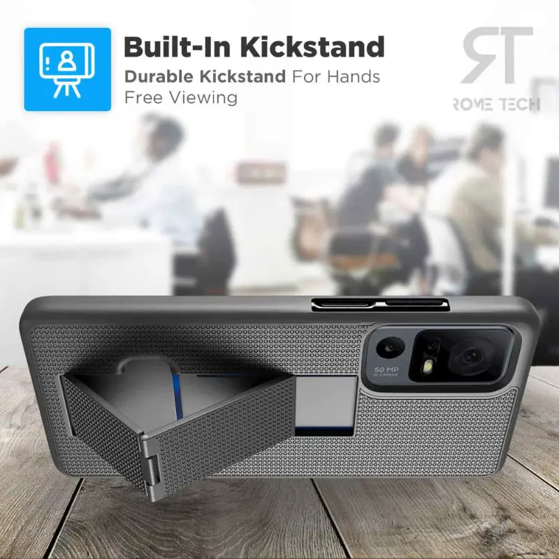 TCL 50 XE NXTPAPER 5G Shell Holster Combo Case - Image 4